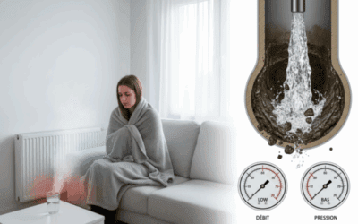 Radiateurs tièdes, pièces froides : faut-il purger ou désembouer ? (92/Paris/78)