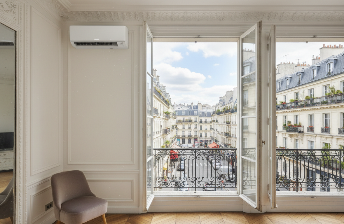 Climatisation immeuble copropriété Sfieet Chauffagiste Courbevoie